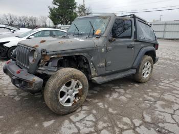  Salvage Jeep Wrangler