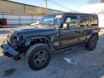  Salvage Jeep Wrangler