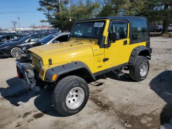  Salvage Jeep Wrangler