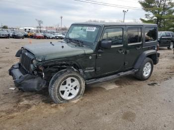  Salvage Jeep Wrangler