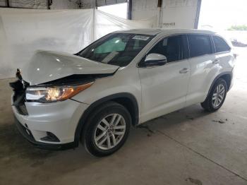  Salvage Toyota Highlander