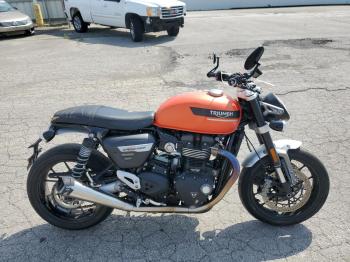  Salvage Triumph Motorcycle Speed Twin