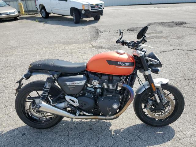  Salvage Triumph Motorcycle Speed Twin