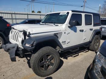  Salvage Jeep Wrangler