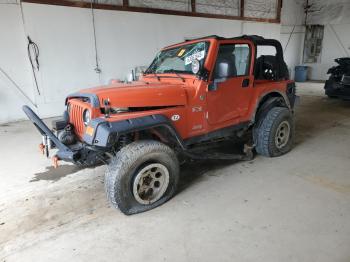  Salvage Jeep Wrangler