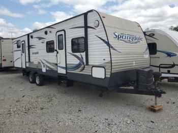  Salvage Springdale  Sprinter Fifth Whee