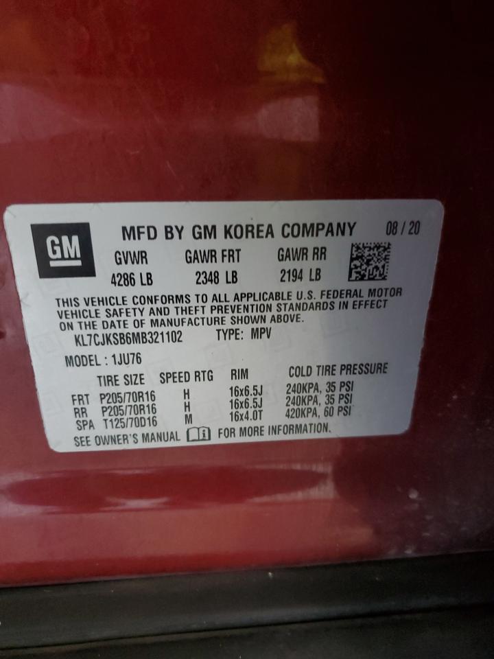 Chevrolet Trax Ls Image 11