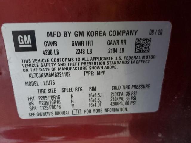 Chevrolet Trax Ls Image 11