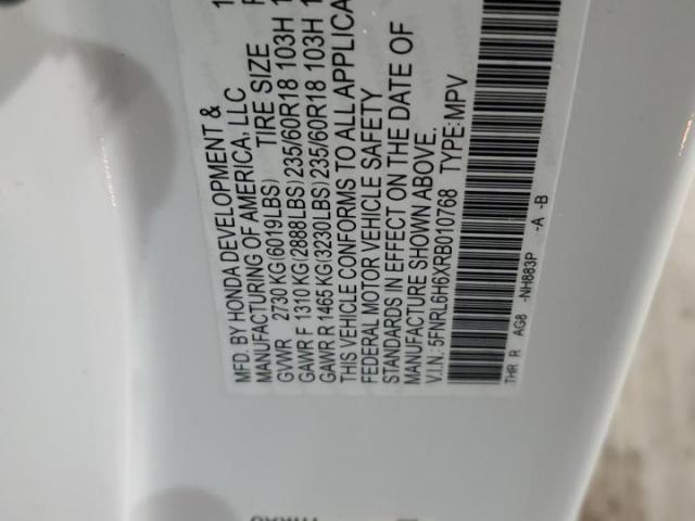 Honda Odyssey Exl Image 10