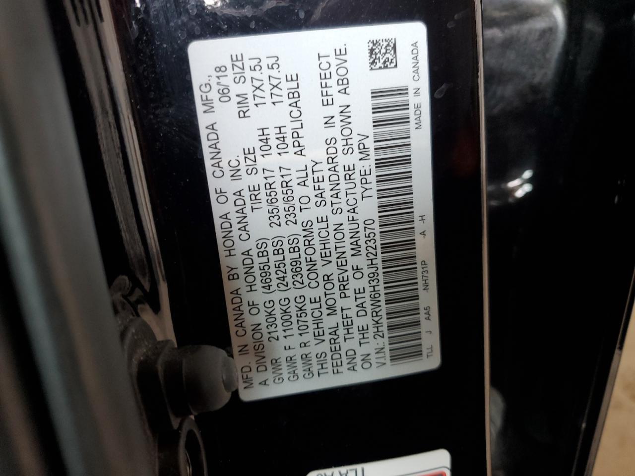 Honda Crv Lx Image 8