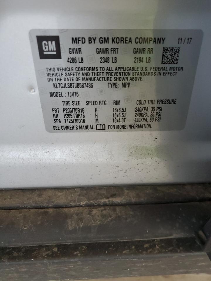 Chevrolet Trax 1lt Image 9