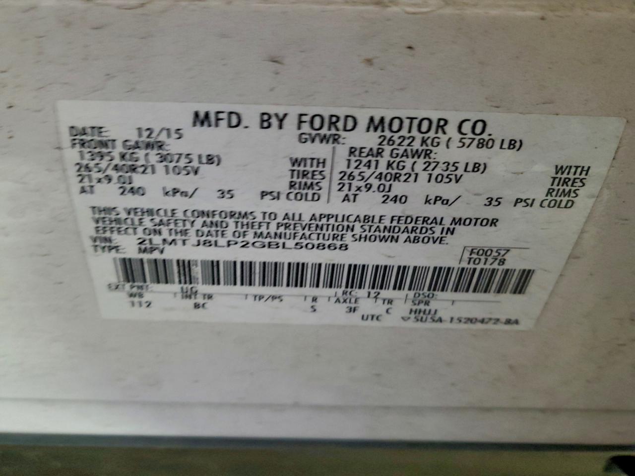 Lincoln MKX Reserve Image 13