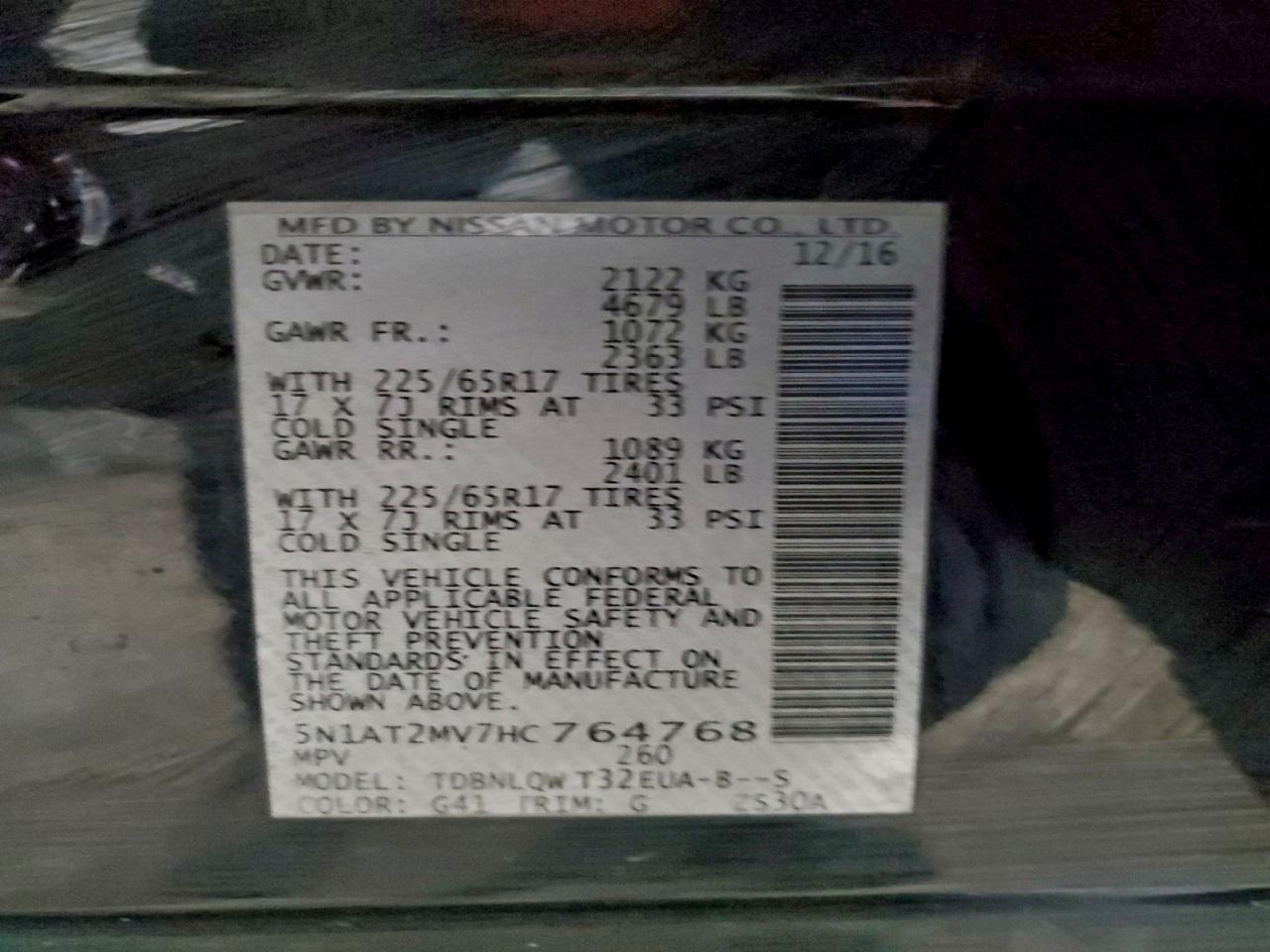 Nissan Rogue Sv Image 4