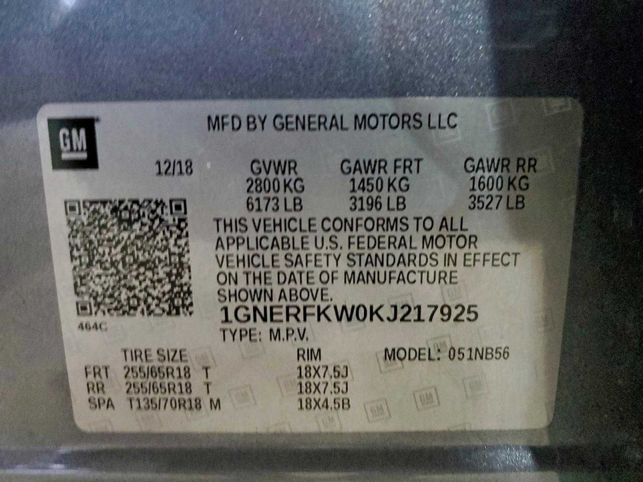 Chevrolet Traverse Ls Image 12