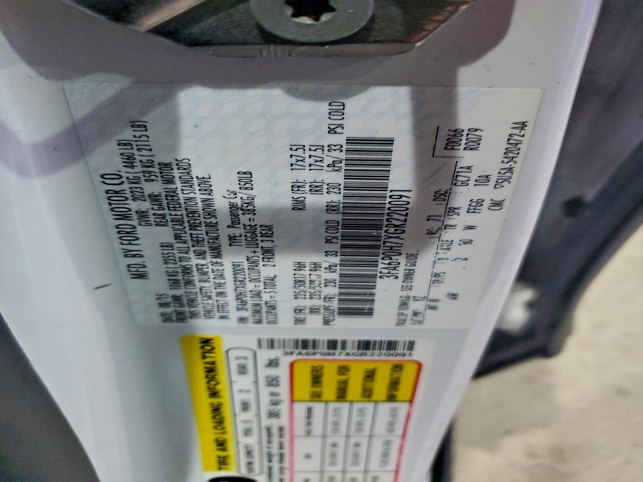 Ford Fusion Se Image 7