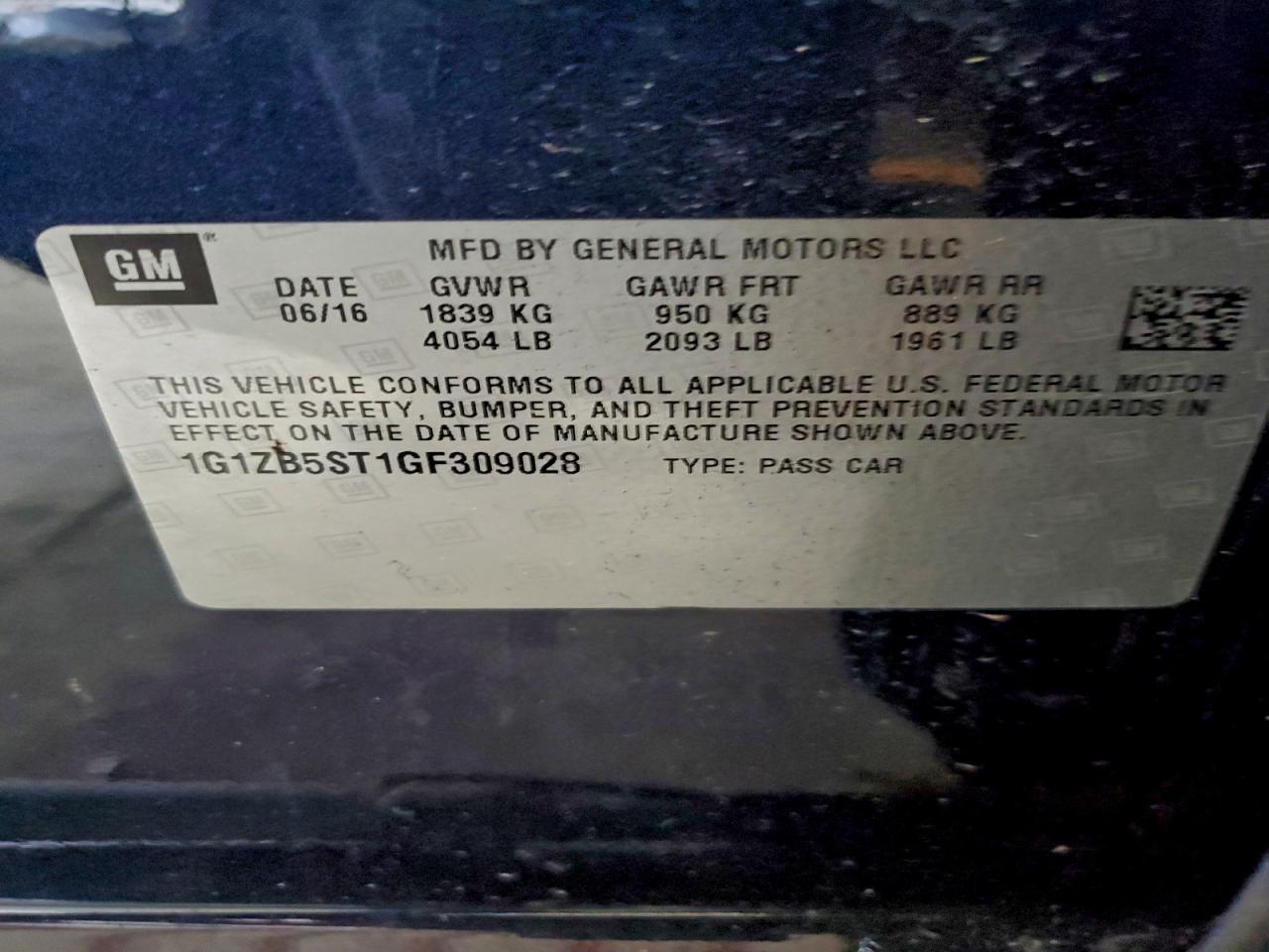 Chevrolet Malibu Ls Image 9