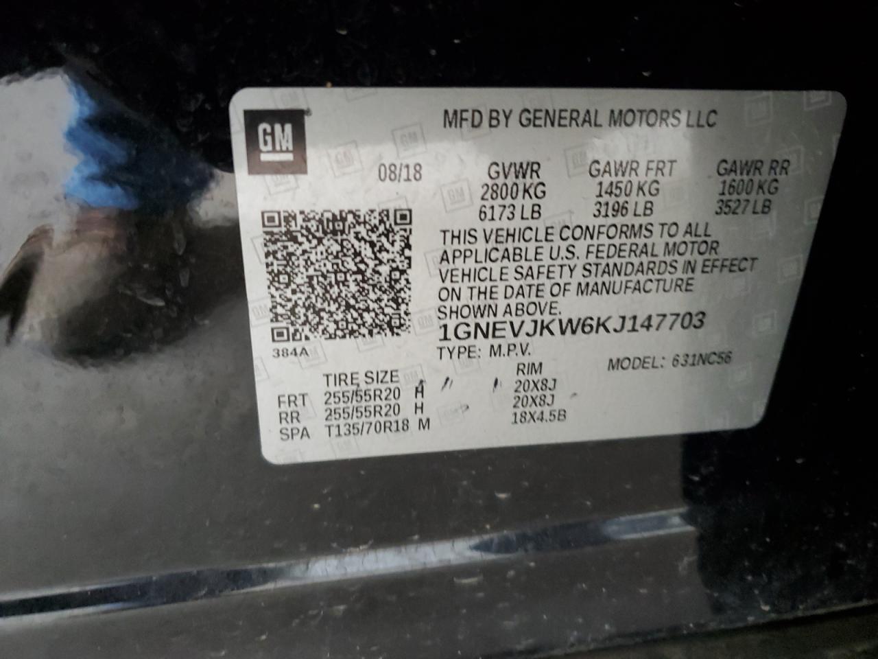 Chevrolet Traverse High Country Image 13