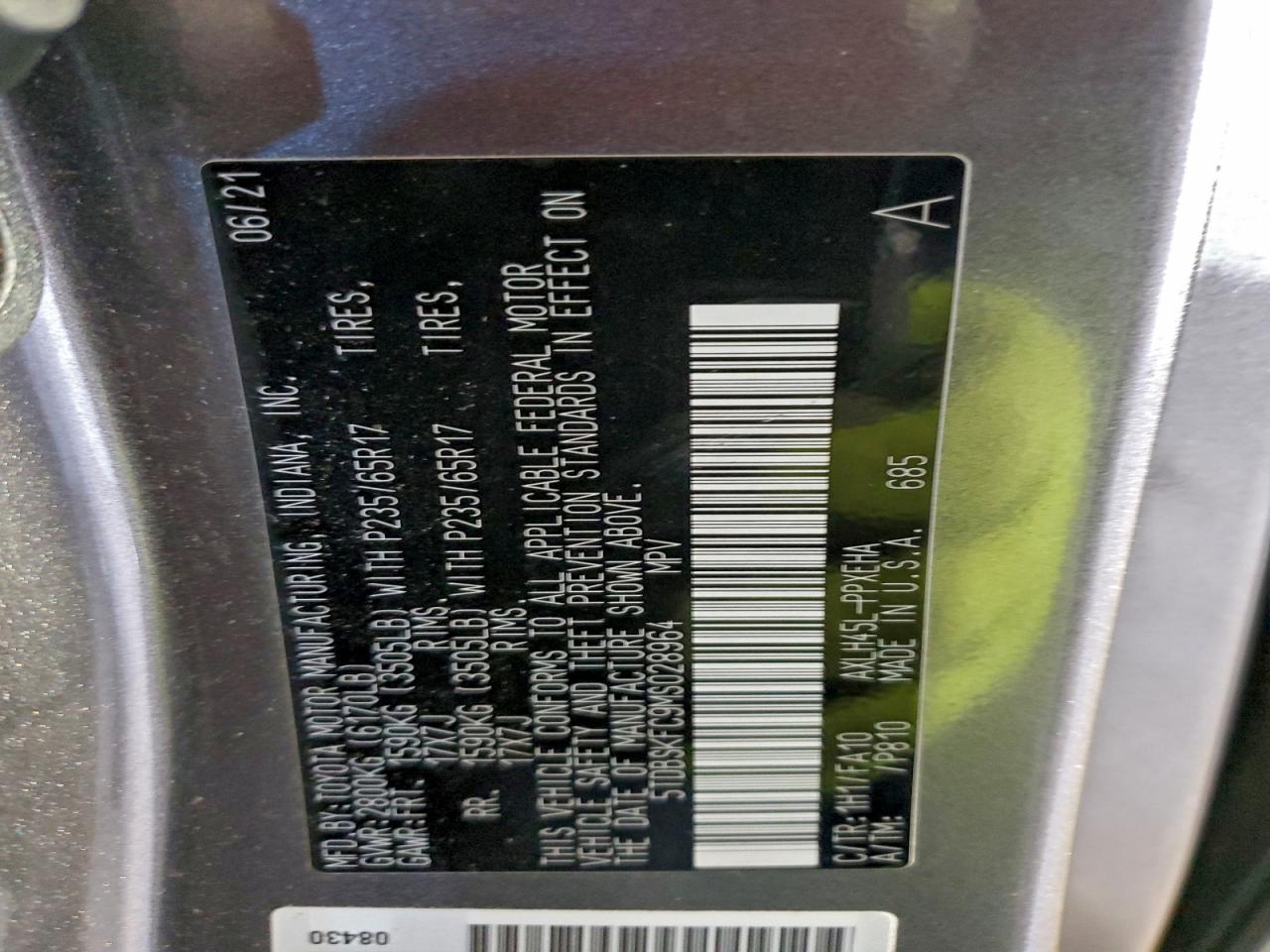 Toyota Sienna Le Image 9