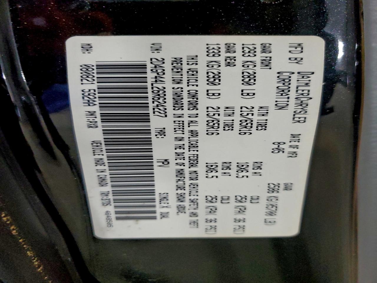 Dodge Caravan Sxt Image 3