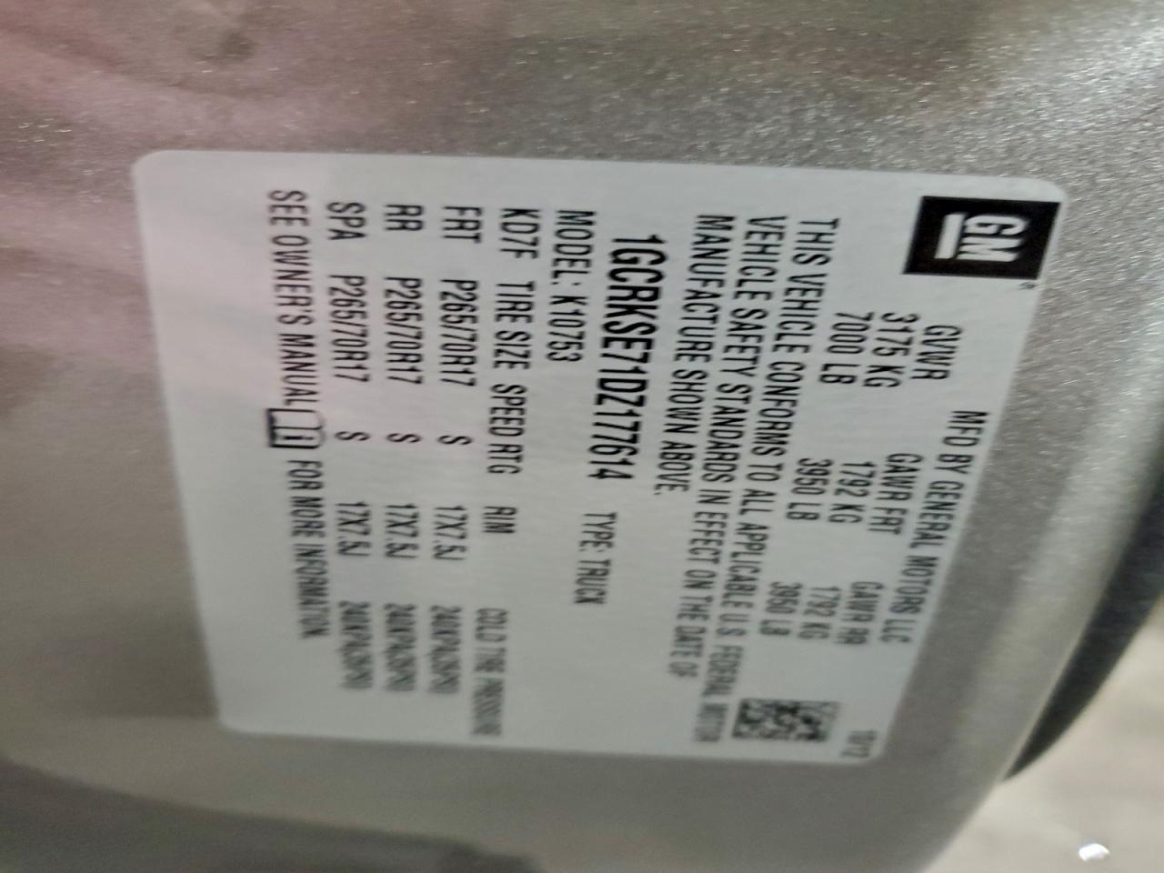 Chevrolet Silverado K1500 Lt Image 5