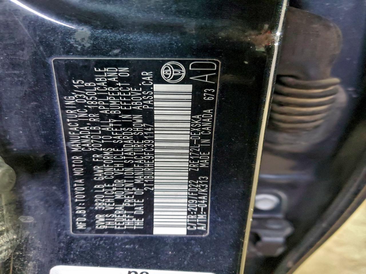 Toyota Corolla L Image 9