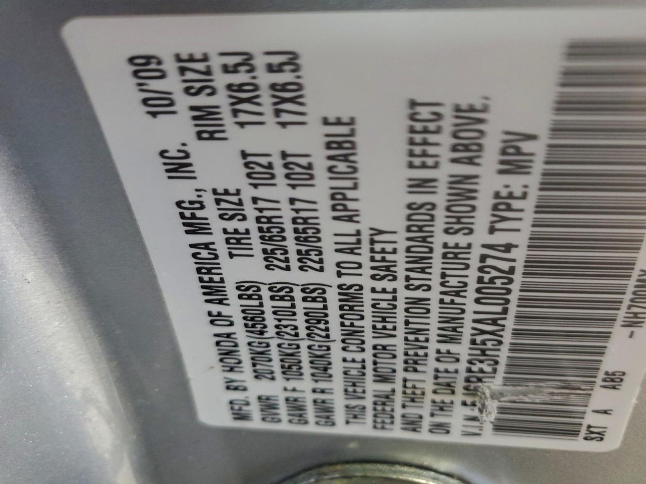 Honda Crv Ex Image 13